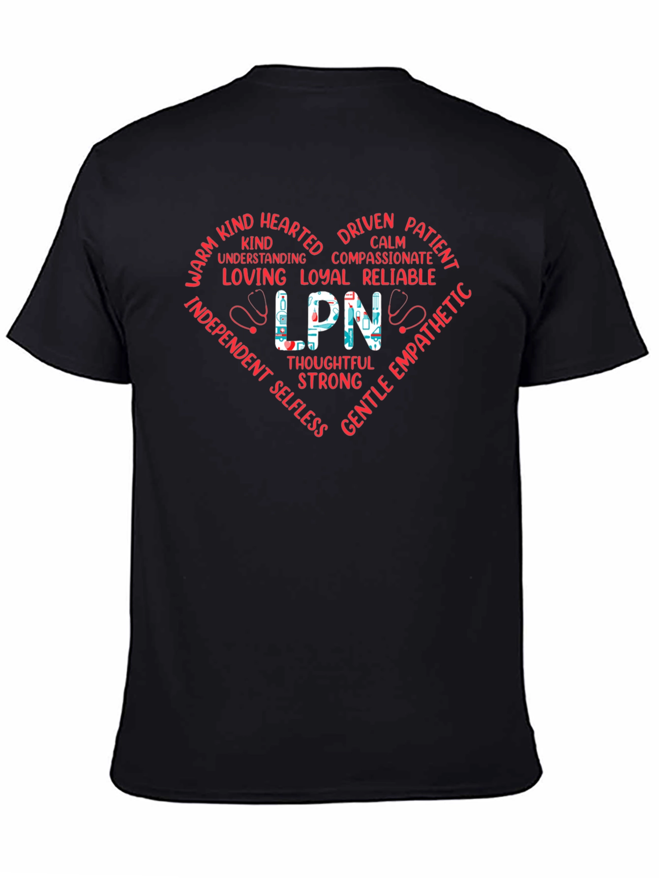 LPN Heart T-Shirt - Nurse Appreciation Tee