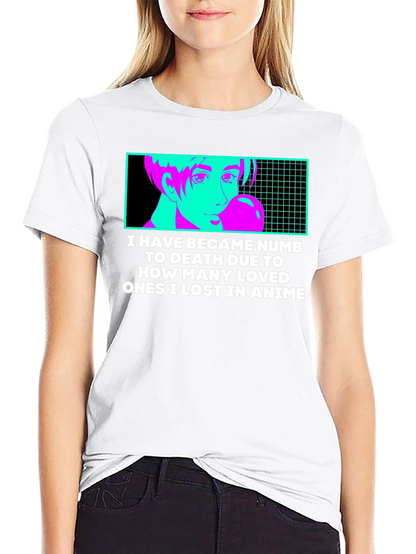Anime Lover T-Shirt - Numb to Death Anime Tee