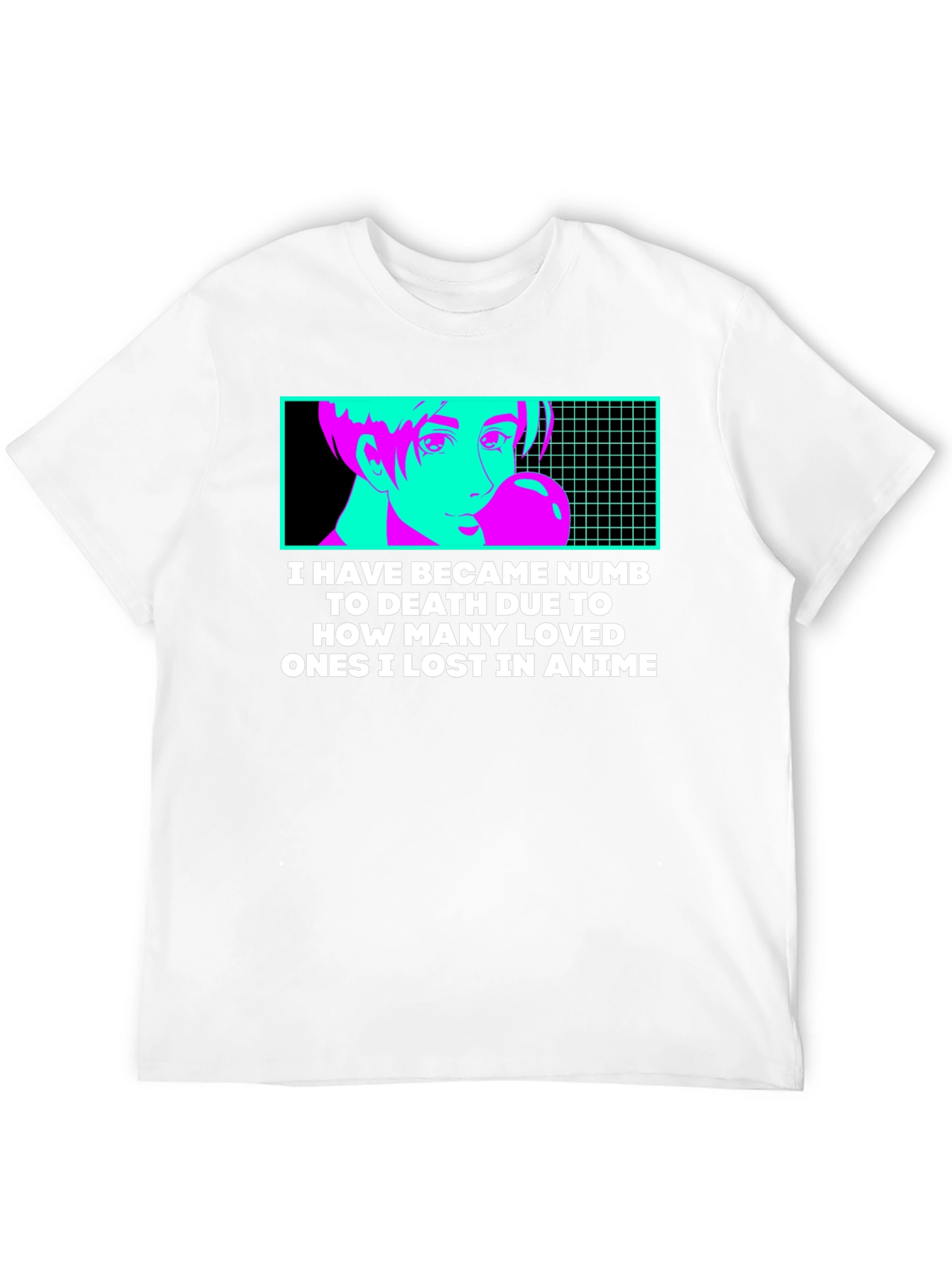 Anime Lover T-Shirt - Numb to Death Anime Tee
