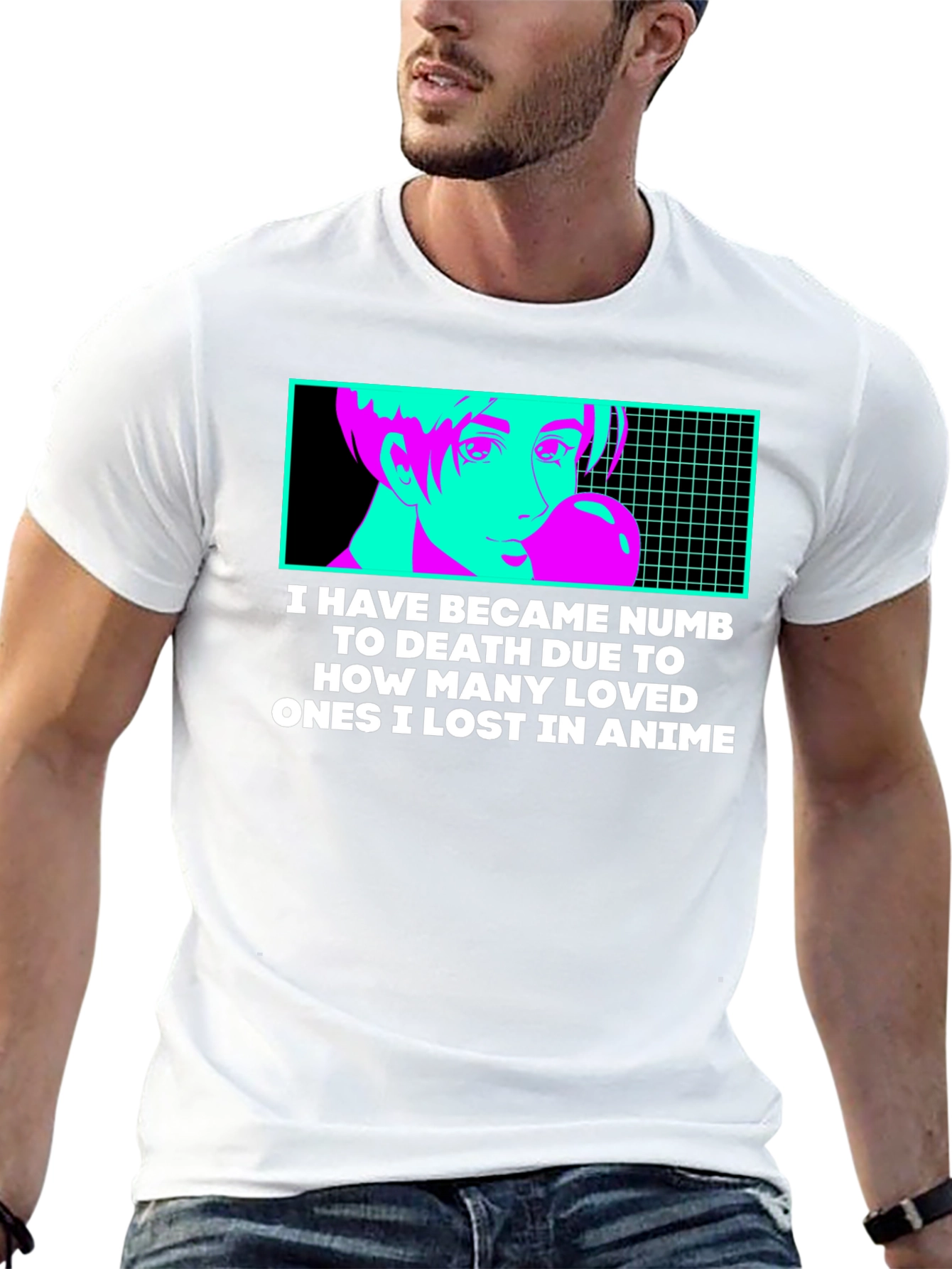 Anime Lover T-Shirt - Numb to Death Anime Tee