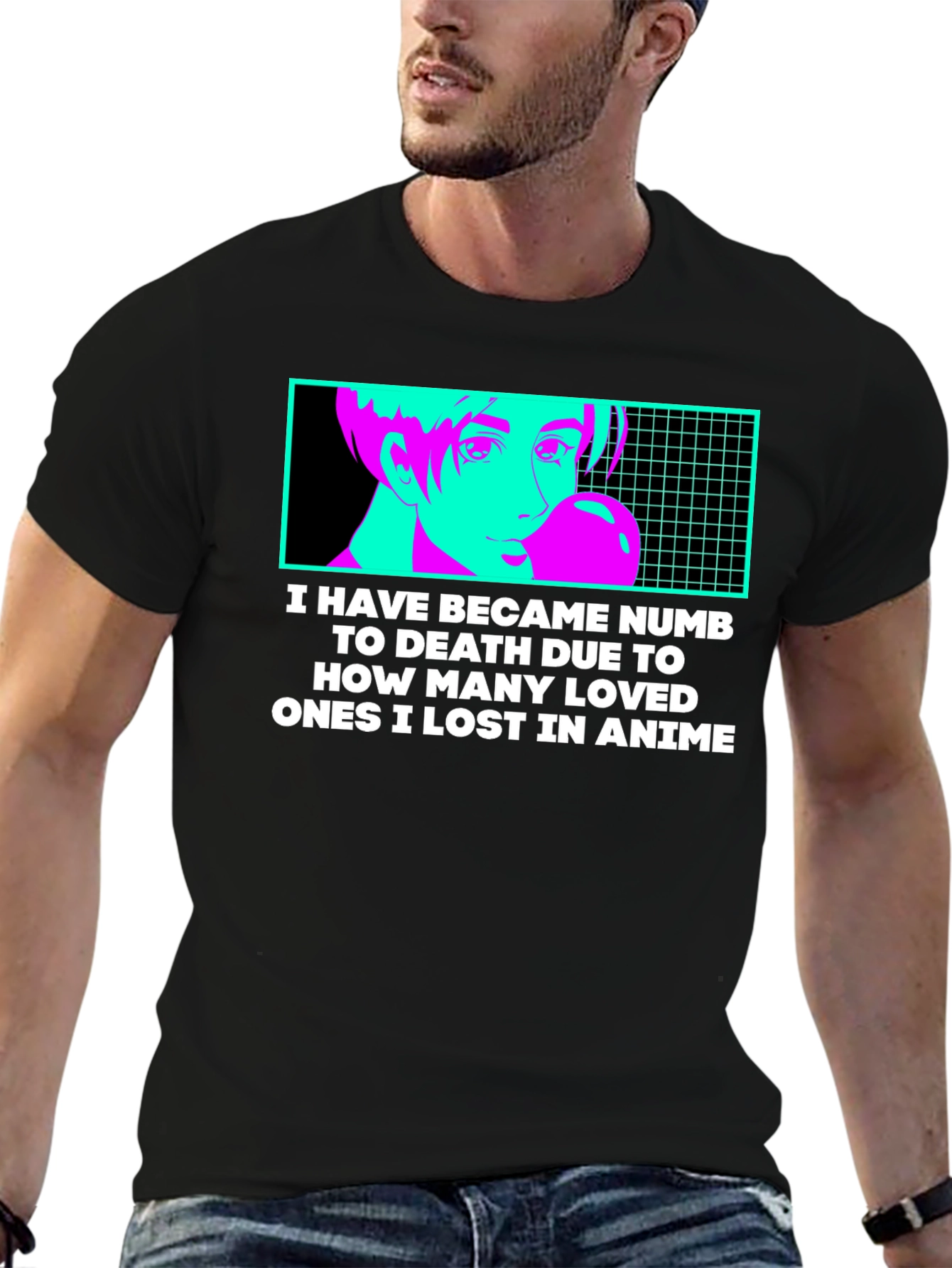 Anime Lover T-Shirt - Numb to Death Anime Tee