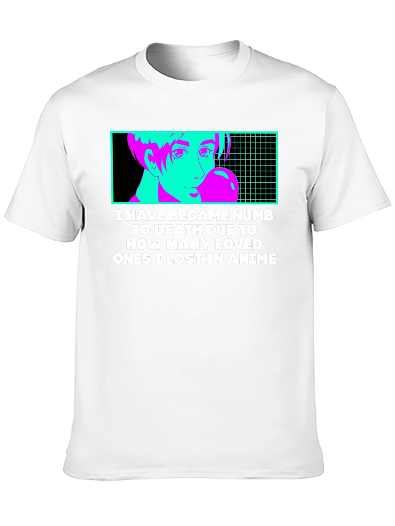 Anime Lover T-Shirt - Numb to Death Anime Tee