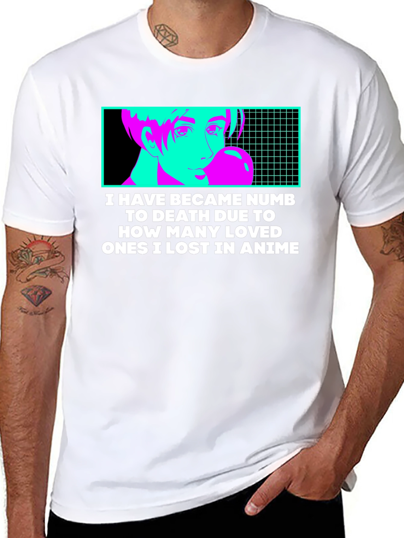 Anime Lover T-Shirt - Numb to Death Anime Tee