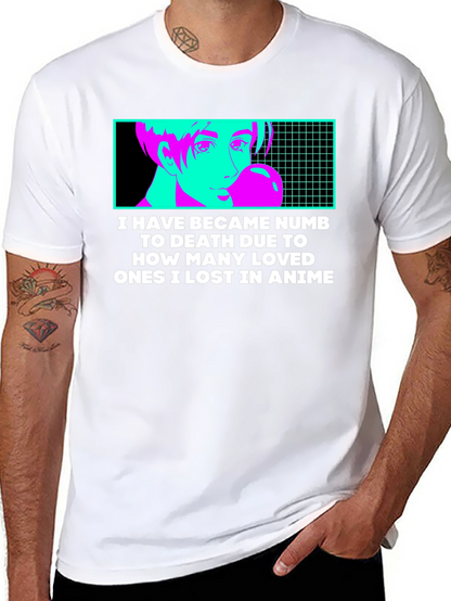 Anime Lover T-Shirt - Numb to Death Anime Tee