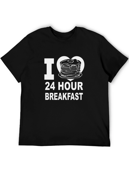 I Heart 24 Hour Breakfast T-Shirt