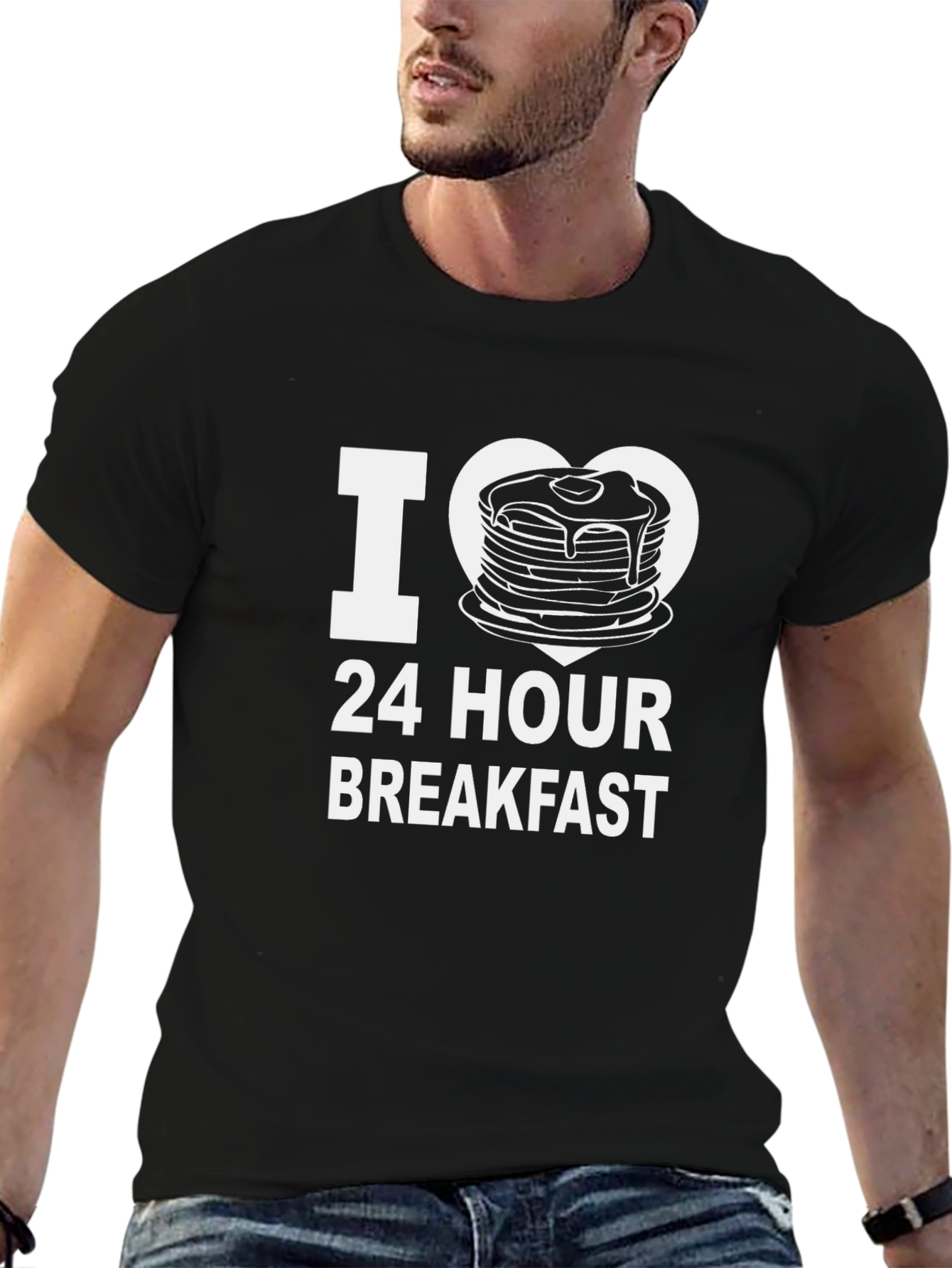 I Heart 24 Hour Breakfast T-Shirt