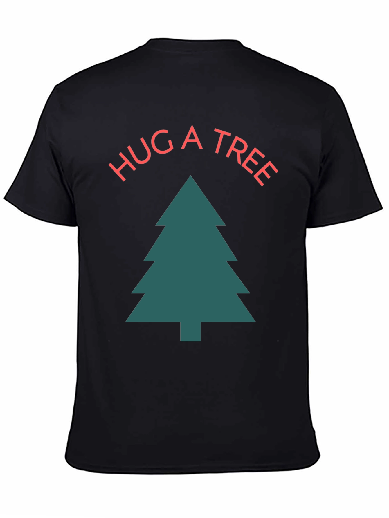 Hug a Tree Graphic Tee - Unisex Cotton T-Shirt