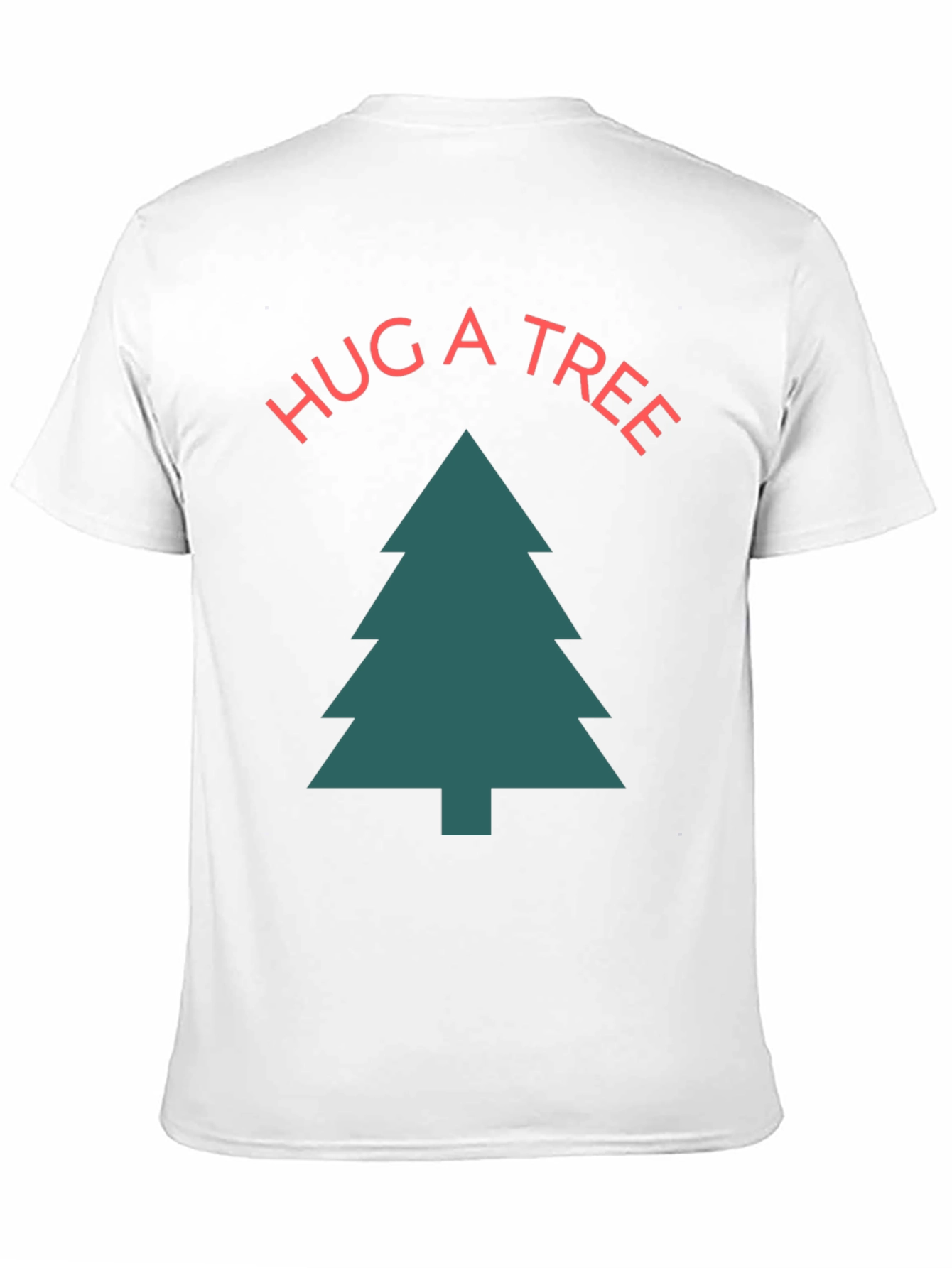 Hug a Tree Graphic Tee - Unisex Cotton T-Shirt