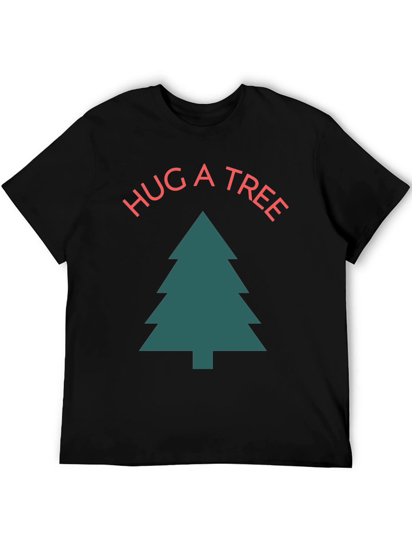 Hug a Tree Graphic Tee - Unisex Cotton T-Shirt