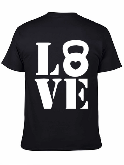 Love Kettlebell Black T-Shirt