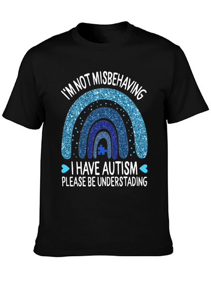 Autism Awareness Rainbow T-Shirt