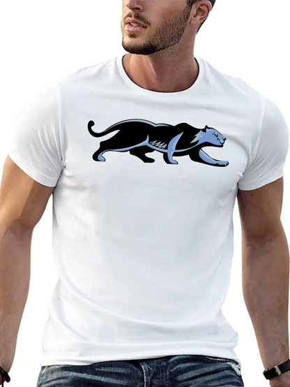 Black Panther Graphic Tee - Stylish Mens Casual Shirt