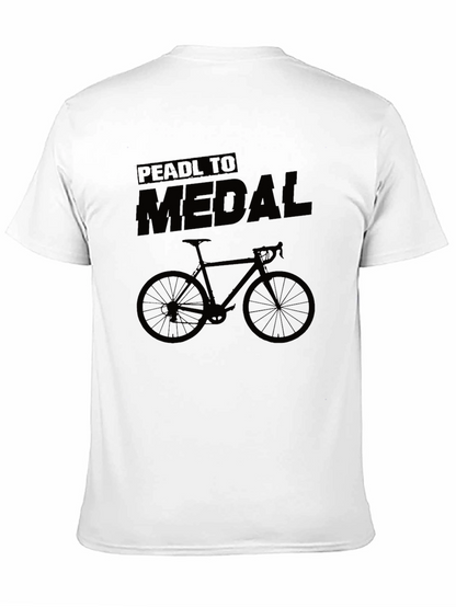 Pedal to Medal Black Graphic T-Shirt