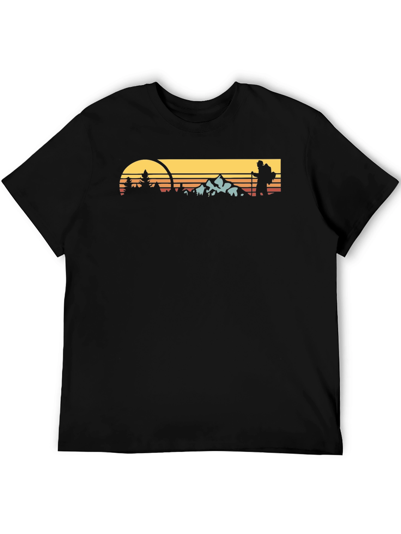 Retro Hiker T-Shirt - Outdoor Adventure