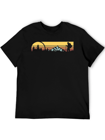 Retro Hiker T-Shirt - Outdoor Adventure