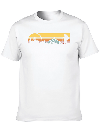 Retro Hiker T-Shirt - Outdoor Adventure