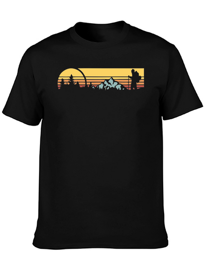 Retro Hiker T-Shirt - Outdoor Adventure