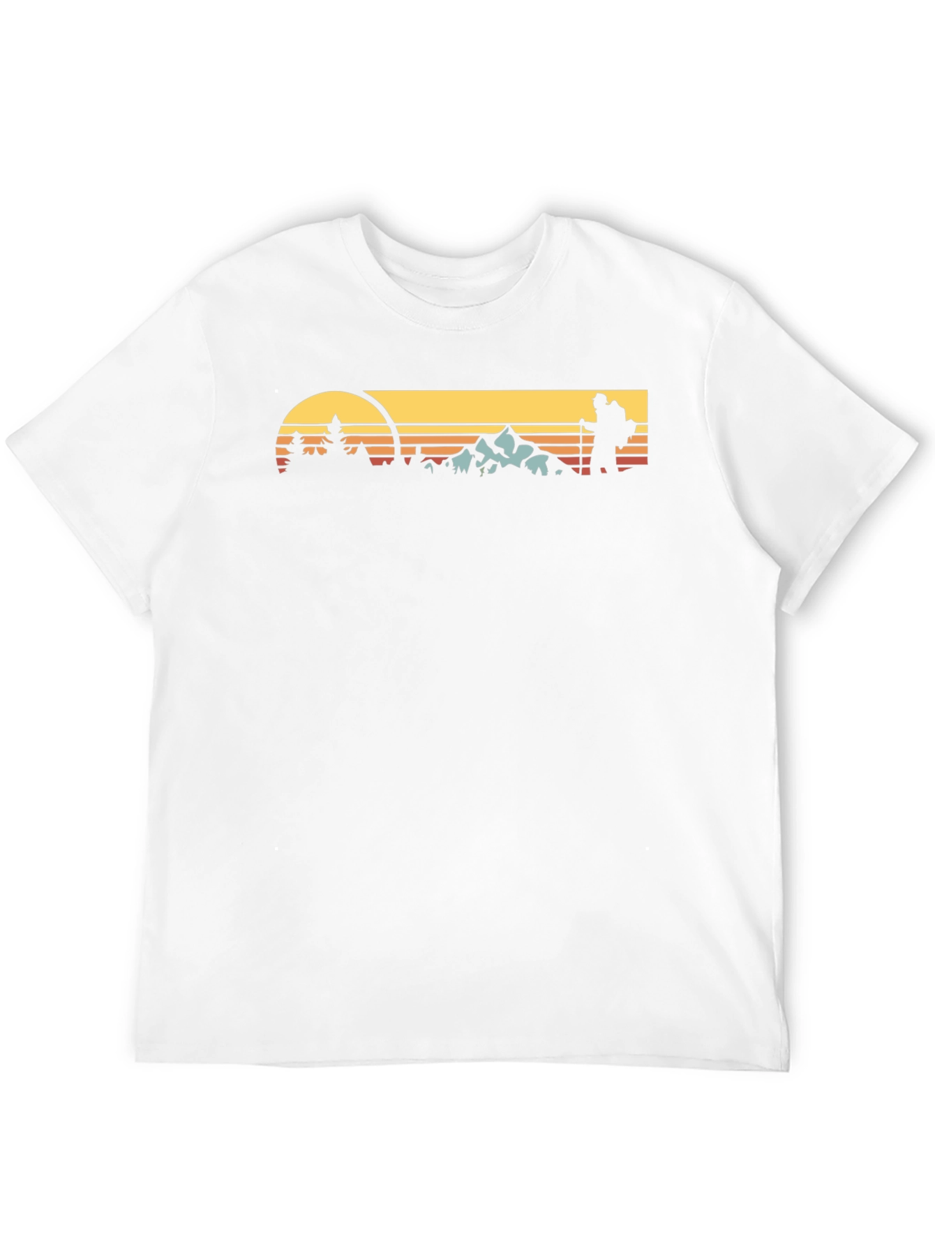 Retro Hiker T-Shirt - Outdoor Adventure