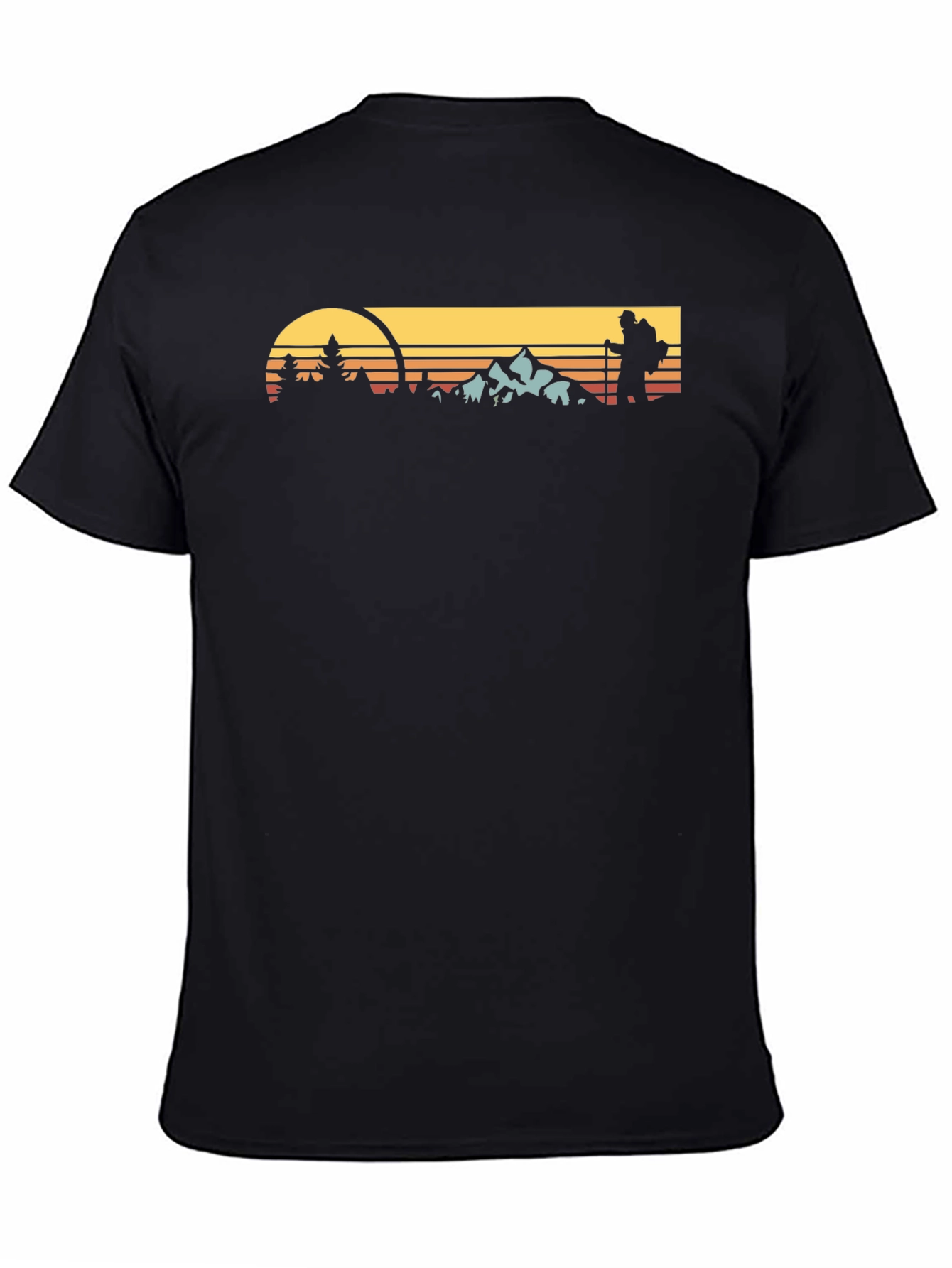 Retro Hiker T-Shirt - Outdoor Adventure