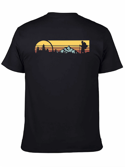 Retro Hiker T-Shirt - Outdoor Adventure