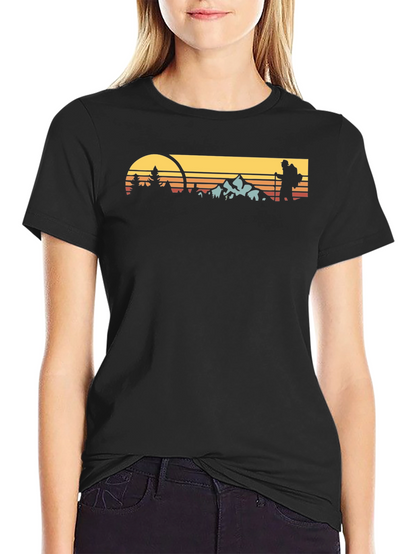 Retro Hiker T-Shirt - Outdoor Adventure