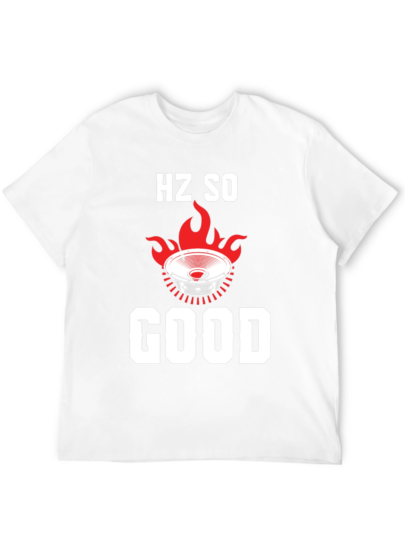 HZ SO GOOD Speaker Graphic T-Shirt - Black