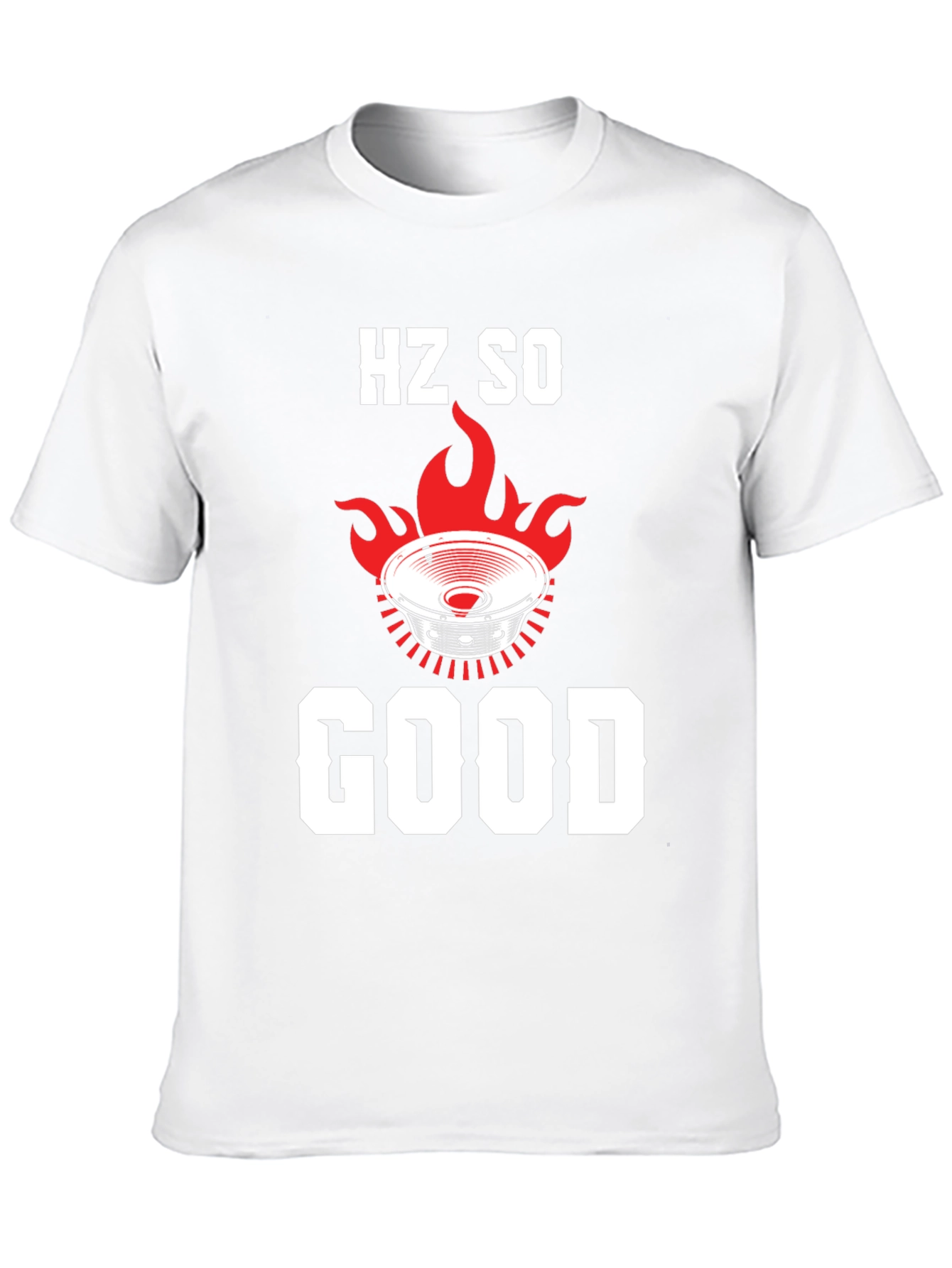 HZ SO GOOD Speaker Graphic T-Shirt - Black