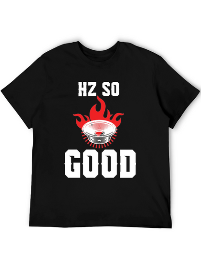 HZ SO GOOD Speaker Graphic T-Shirt - Black