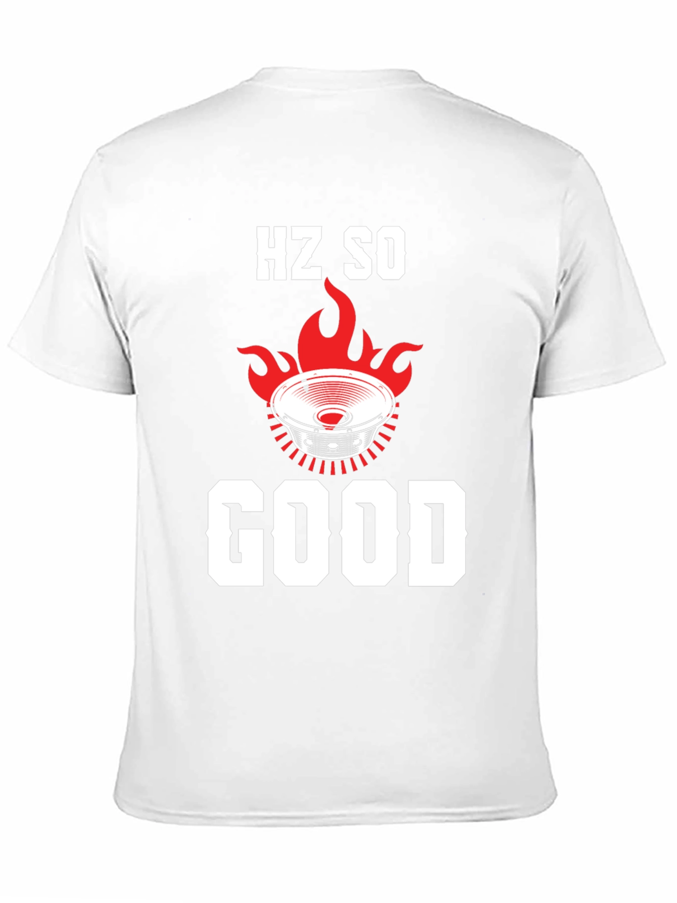 HZ SO GOOD Speaker Graphic T-Shirt - Black