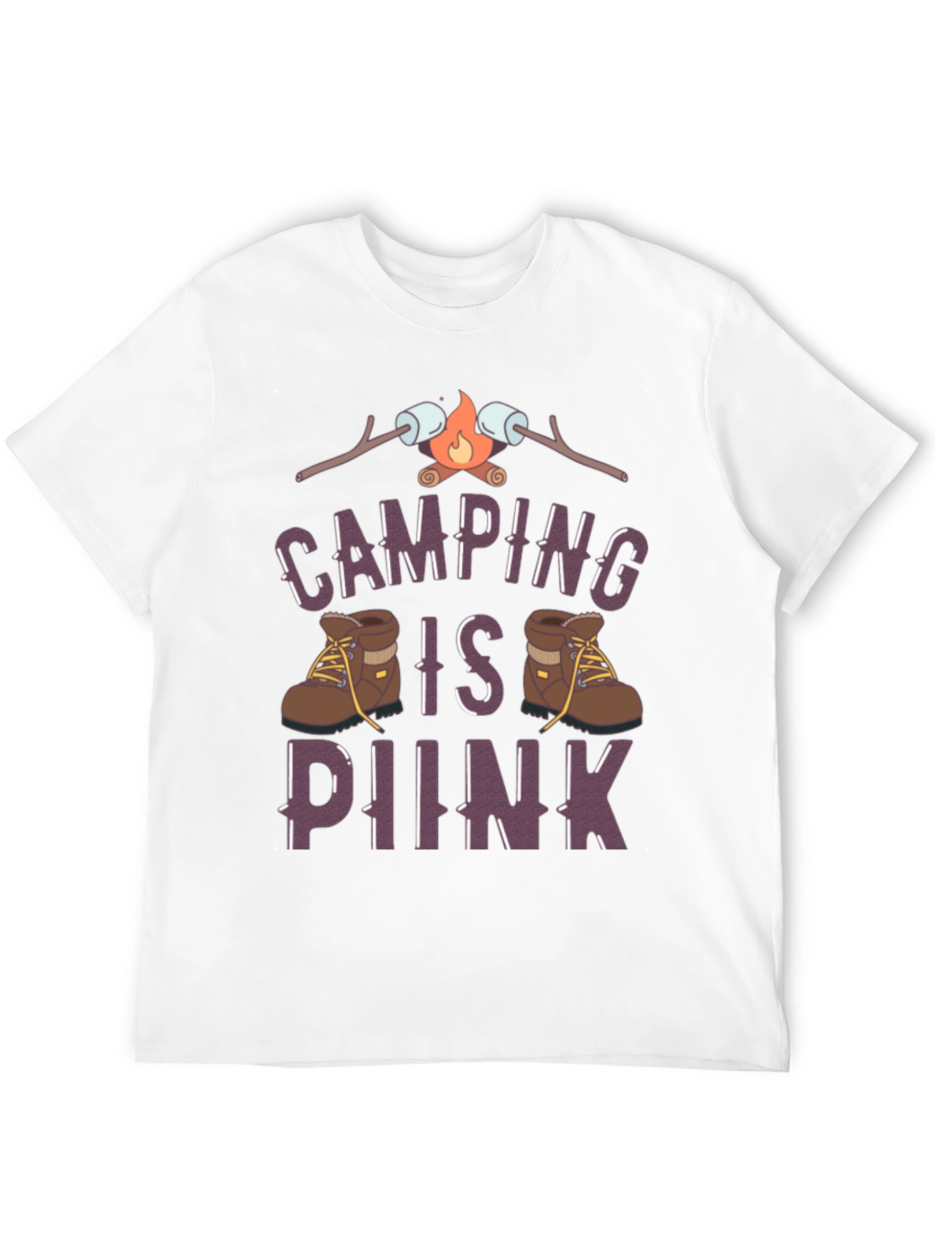 Camping Is Hiking T-Shirt
