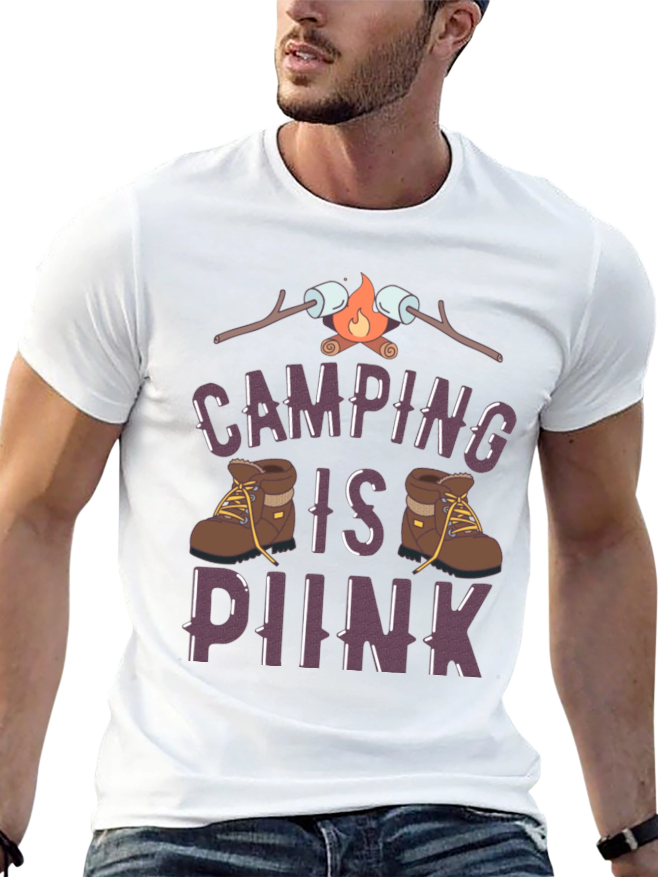 Camping Is Hiking T-Shirt