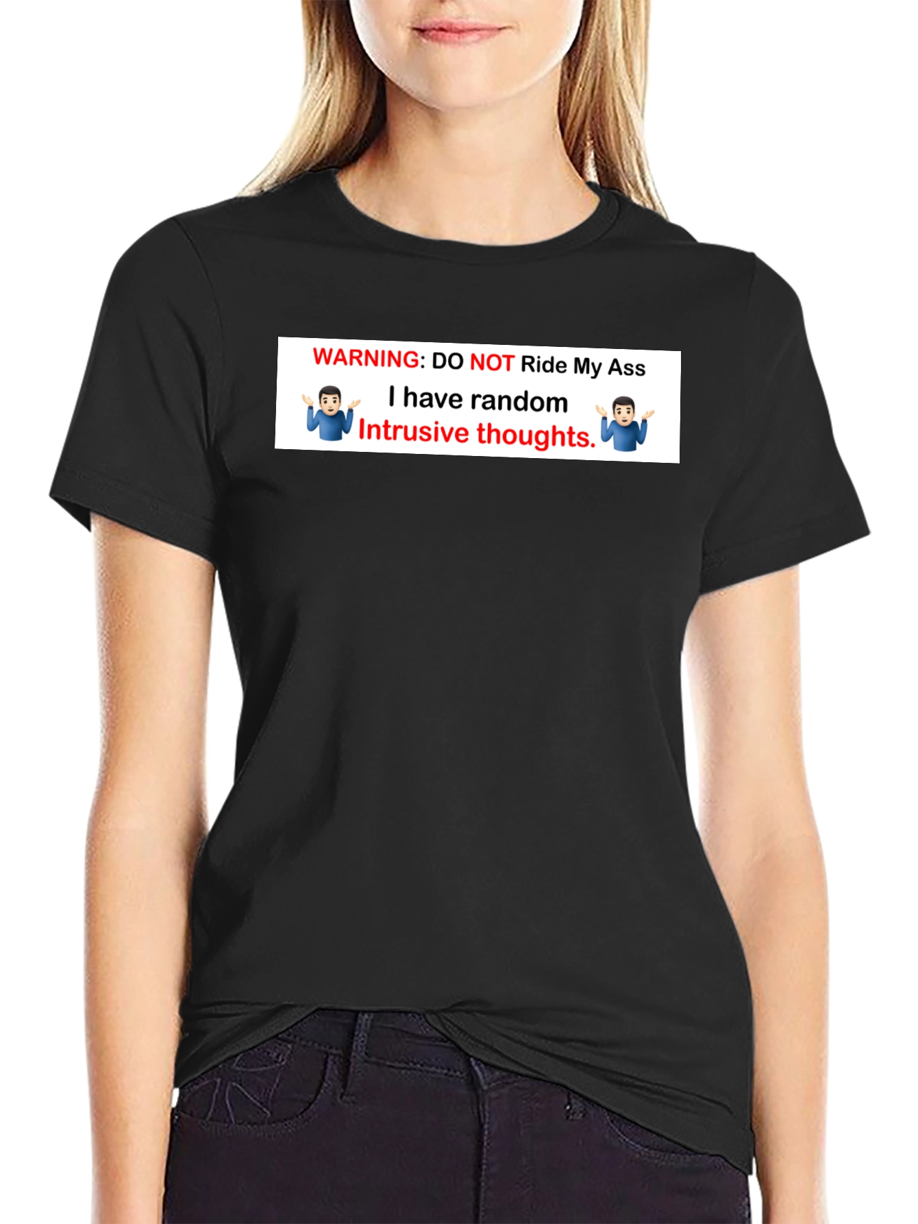 Warning: Do Not Ride My Ass T-Shirt