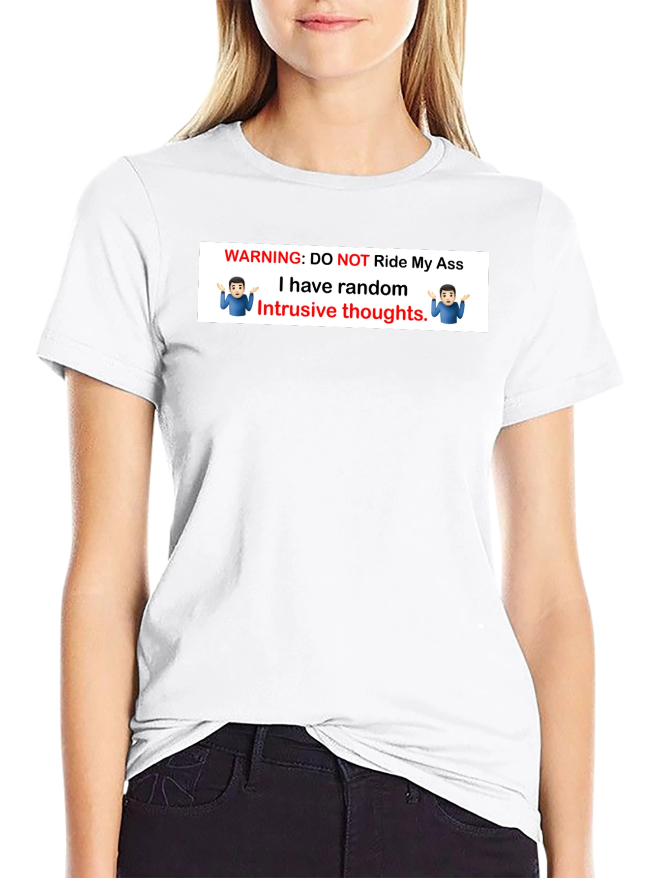 Warning: Do Not Ride My Ass T-Shirt