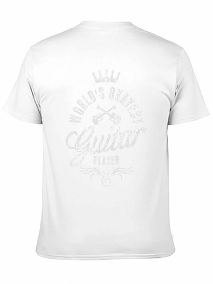 Worlds Okayest Guitar Player Graphic T-Shirt