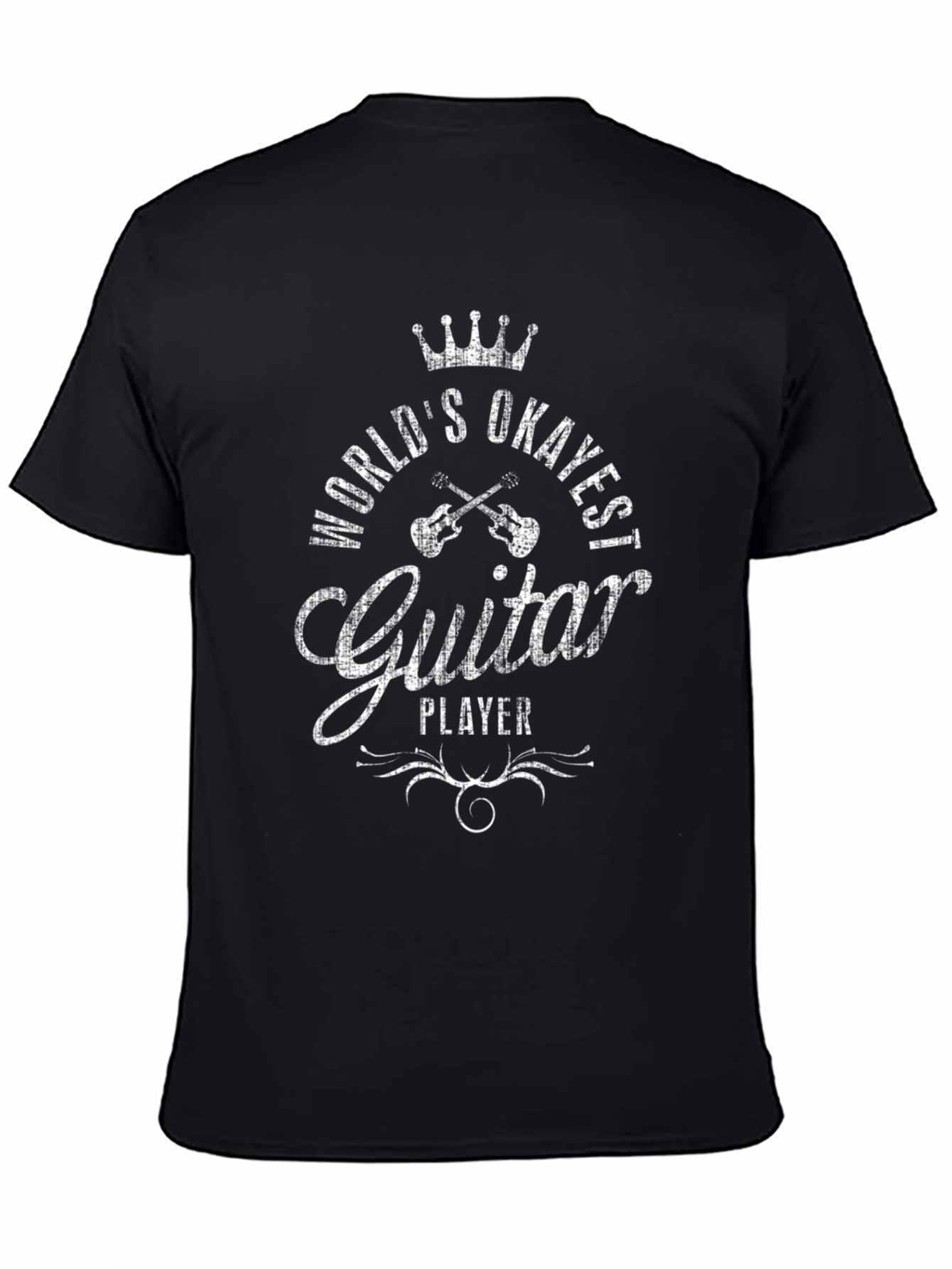 Worlds Okayest Guitar Player Graphic T-Shirt