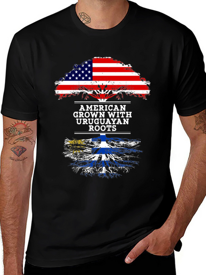 American Grown With Uruguay Roots T-Shirt