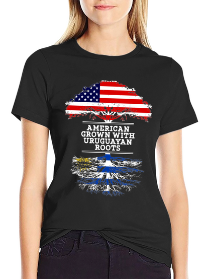 American Grown With Uruguay Roots T-Shirt
