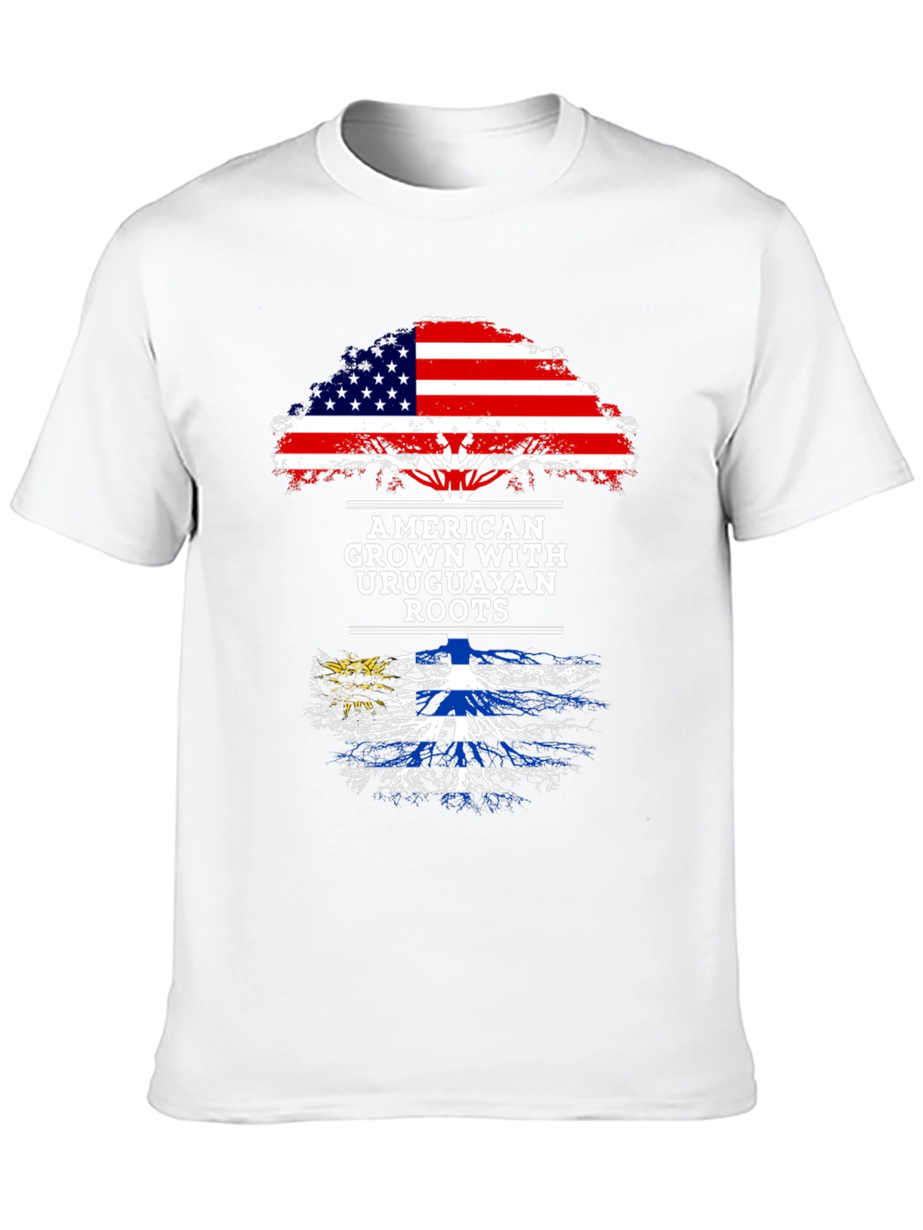 American Grown With Uruguay Roots T-Shirt
