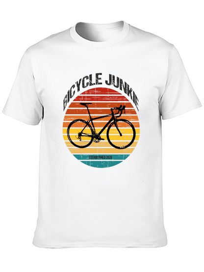 Bicycle Junkie Established 2020 T-Shirt