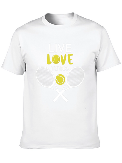Live Love Tennis Graphic Tee