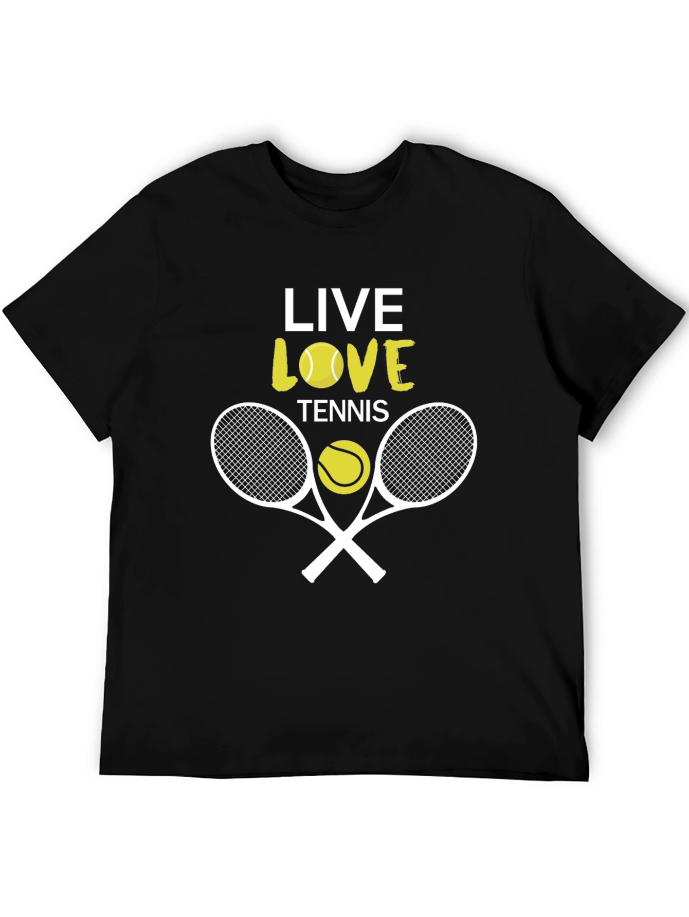 Live Love Tennis Graphic Tee