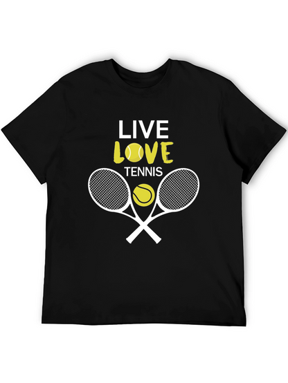 Live Love Tennis Graphic Tee