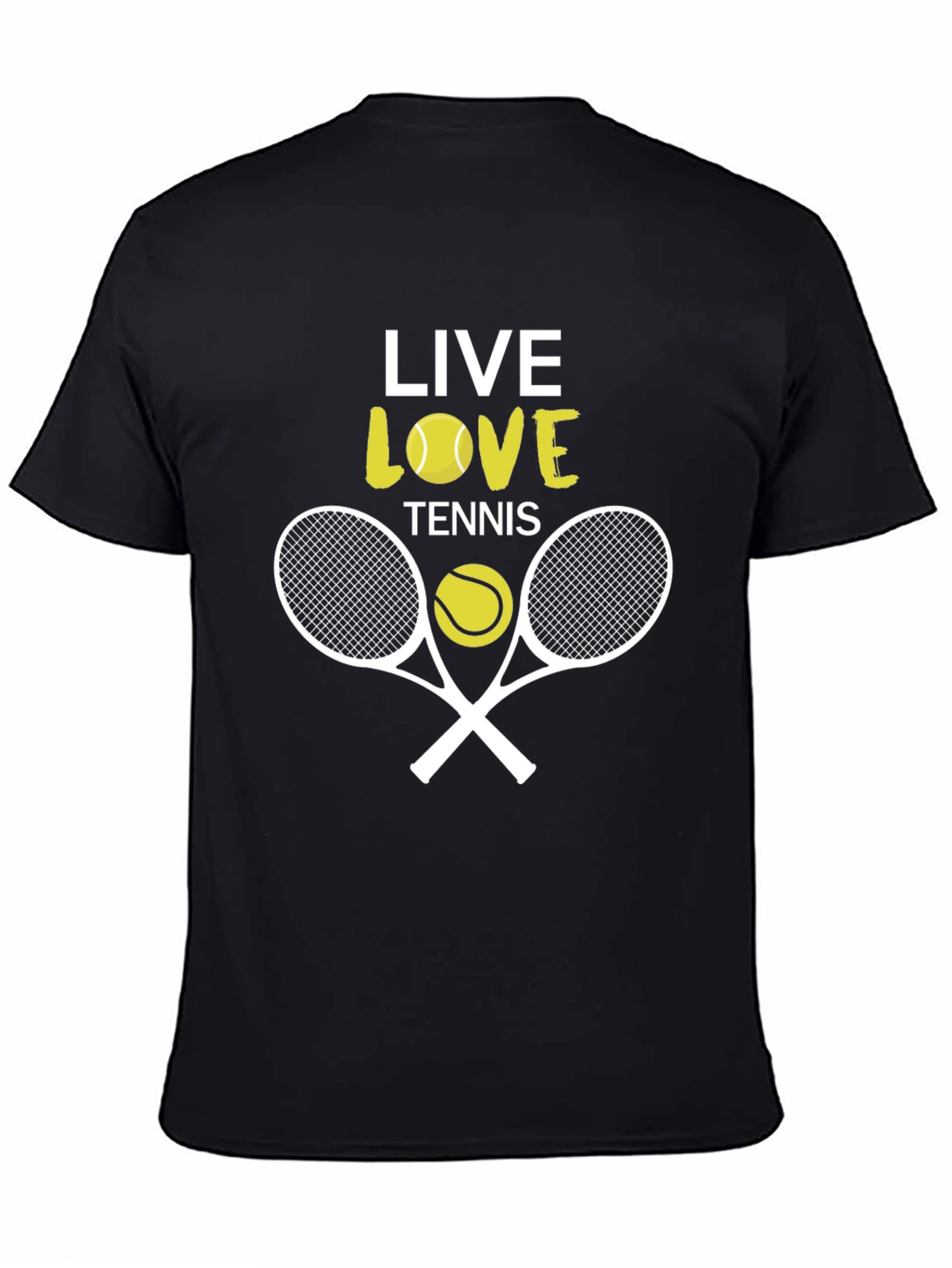 Live Love Tennis Graphic Tee