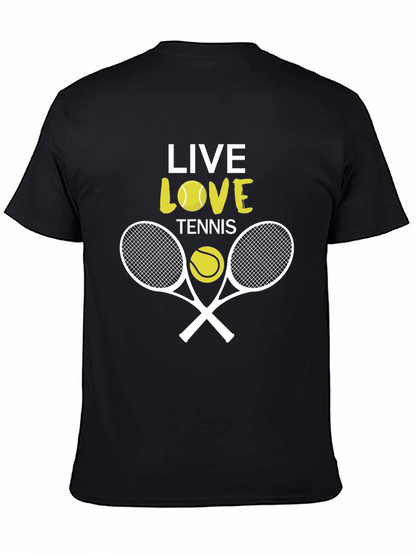 Live Love Tennis Graphic Tee