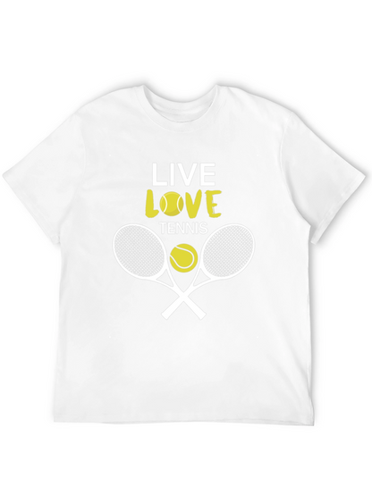Live Love Tennis Graphic Tee
