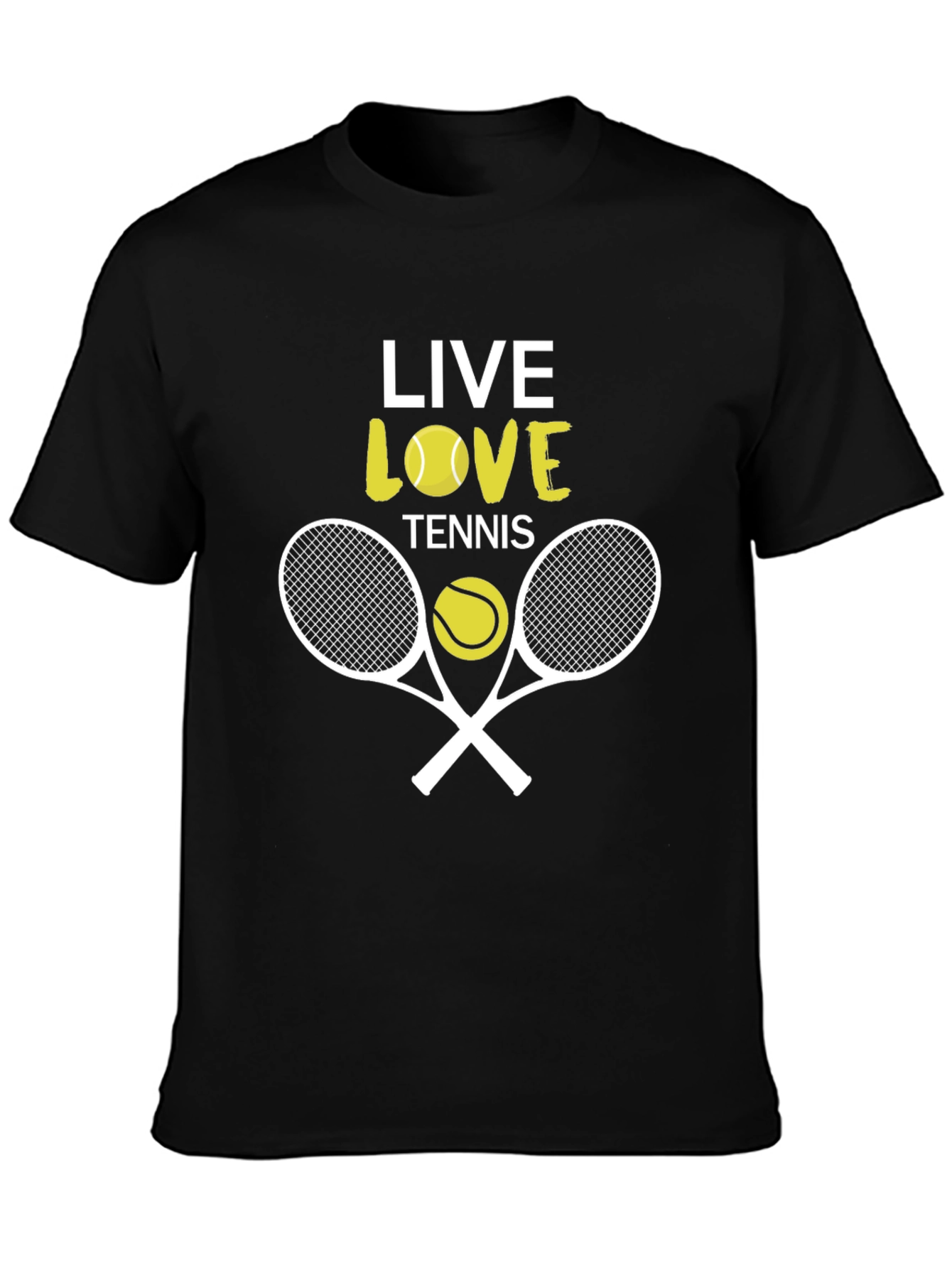 Live Love Tennis Graphic Tee