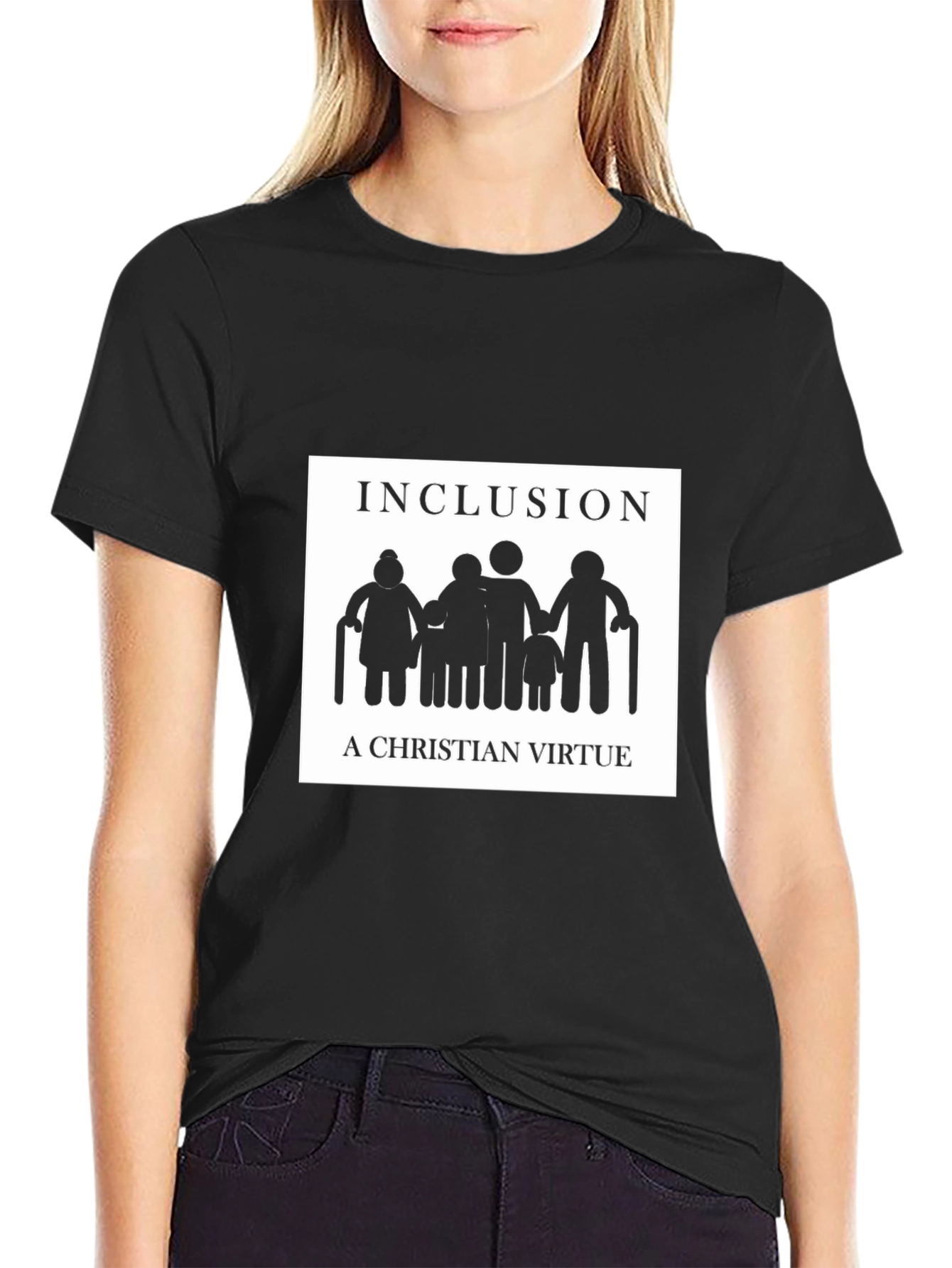 Inclusion T-Shirt Christian Virtue Graphic Tee