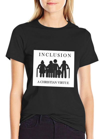 Inclusion T-Shirt Christian Virtue Graphic Tee