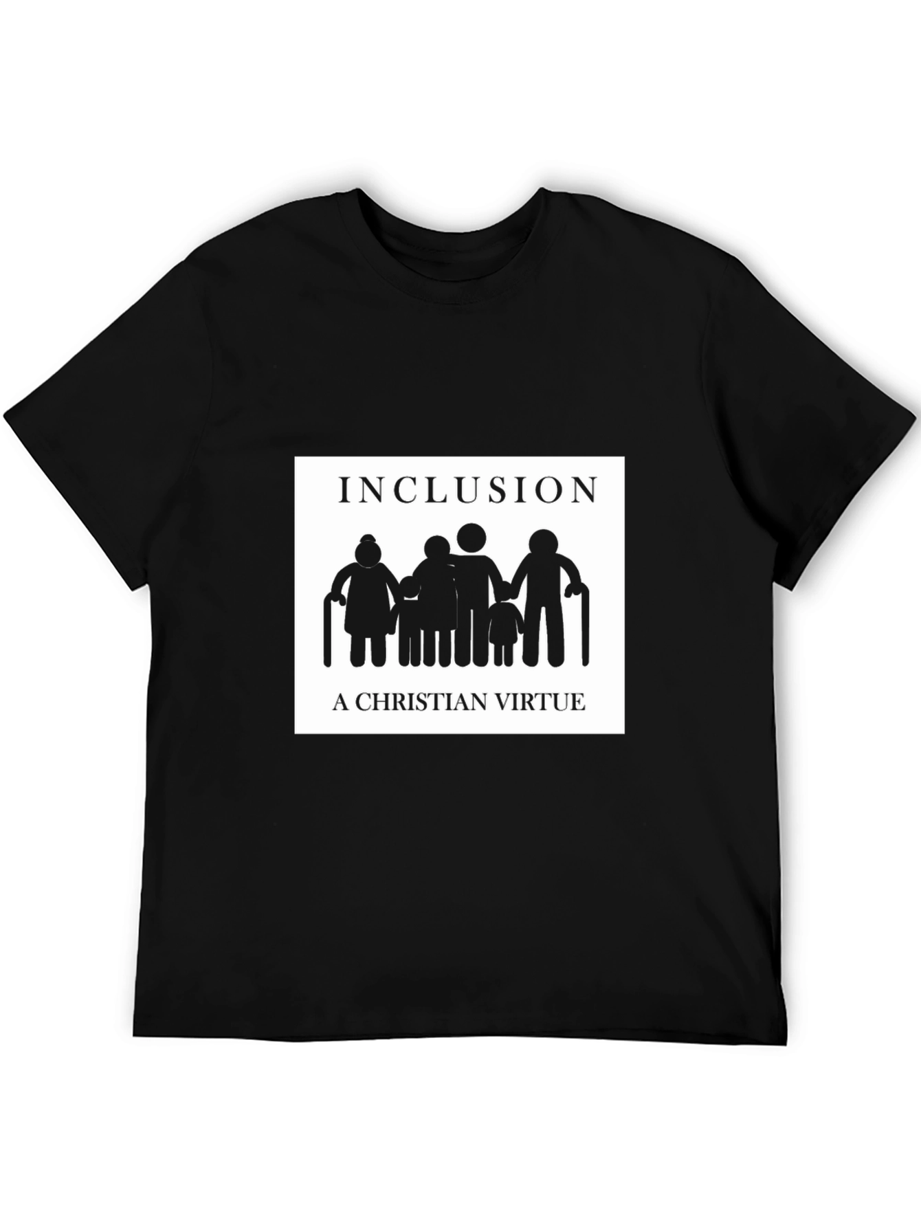 Inclusion T-Shirt Christian Virtue Graphic Tee