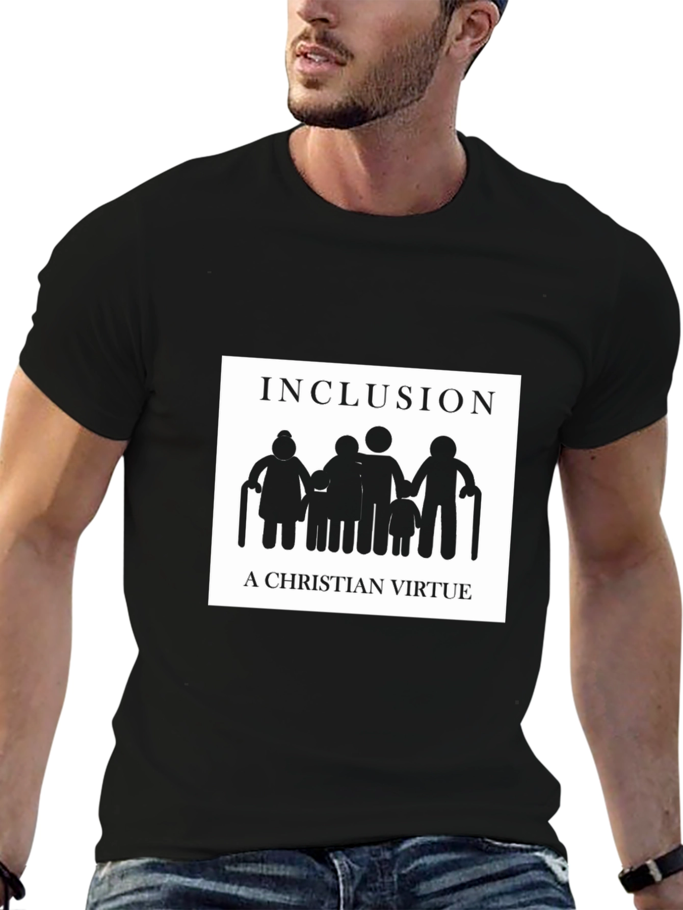 Inclusion T-Shirt Christian Virtue Graphic Tee